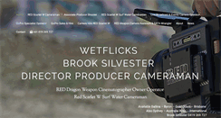 Desktop Screenshot of brooksilvesterwetflicks.com.au